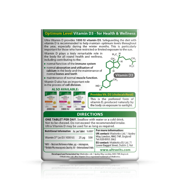 Ultra Vitamin D 1000IU