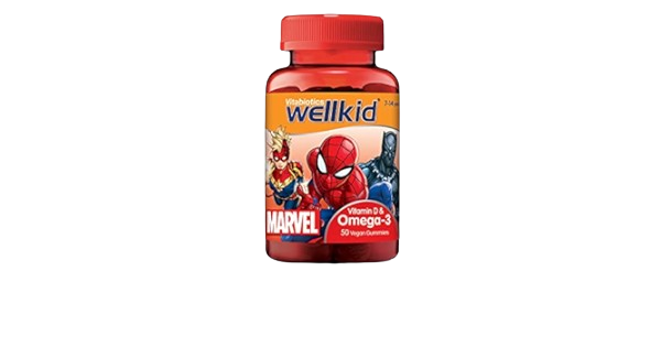 Vitabiotics Wellkid Marvel Omega-3 with Vitamin D
