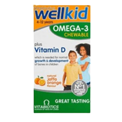 Vitabiotics Wellkid Omega-3 Chewable