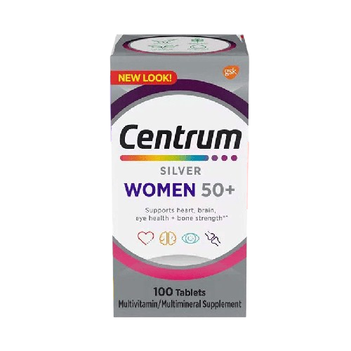 Centrum Silver Women 50+ 100 Tablets