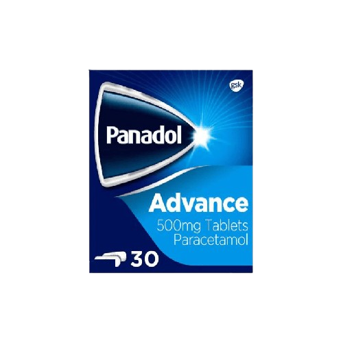 Panadol Advanced 500mg Paracetamol Tablets 30s