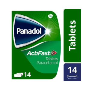 Panadol Paracetamol Pain Relief Tablets 500mg ActiFast 14s