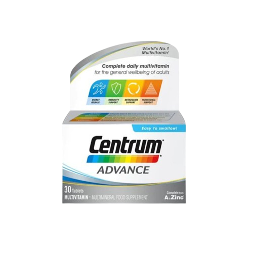 Centrum Advance A to Z Multivitamins & Minerals 30 Tablets