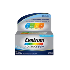 Centrum Advance 50+ A to Z Multivitamins & Minerals 60 Tablets