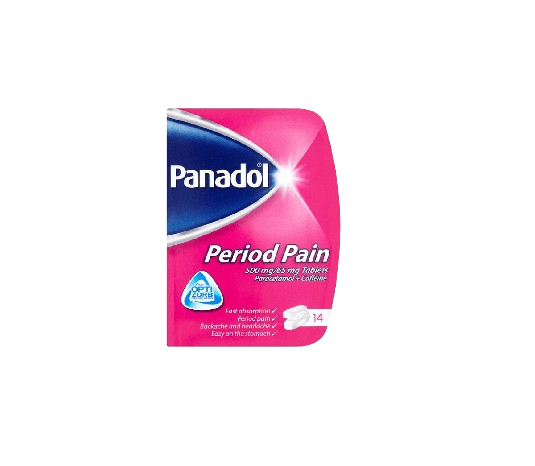 Panadol Period Pain 500mg/65mg Tablets – 14 Tablets